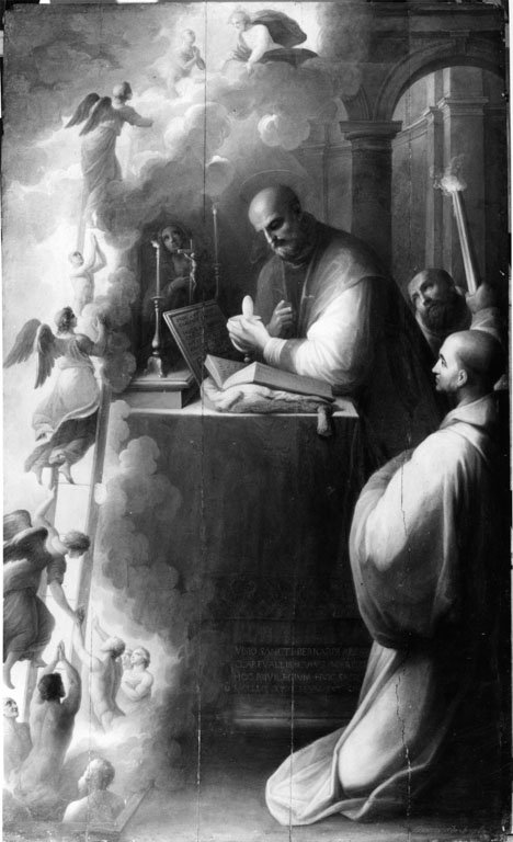 Visione di san Bernardo (pala d'altare) di De Angelis Desiderio (seconda me